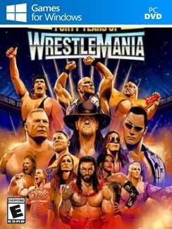 WWE 2K24 Forty Years of WrestleMania Torrent Box Art